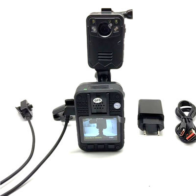 2 inch GPS Persoonlijke Mini bodycamera met dubbele cameralens opname