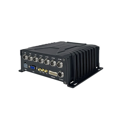 4G Mobile DVR 4 Channel Mobile Video Recorder met stabiele prestaties en ingebouwde Farad-capacitor voor afschakeling van videobeveiliging