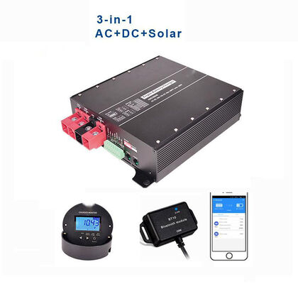 Voertuigen RV's Triple Battery Charger B2B 60A,AC-DC 40A,MPPT Solar 430W