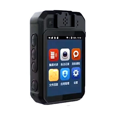 Push to Talk Body Worn Camera voor bewakers Persoonlijke videorecorder
