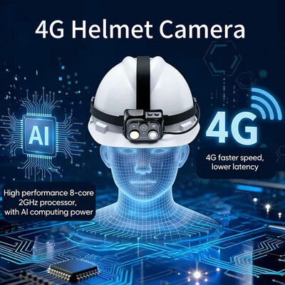 4G WiFi hoofdlamp camera Onvif Rtsp Vms Live Video