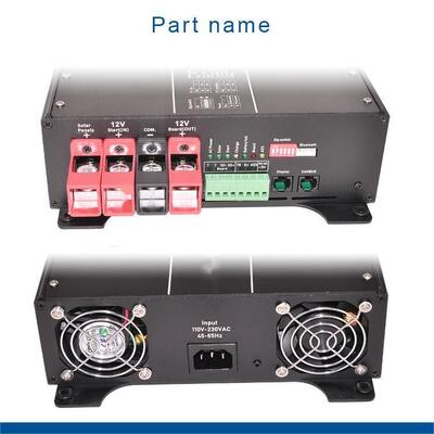 DC 12V 60A 930W AC110-240V/45Hz-65Hz MPPT acculader