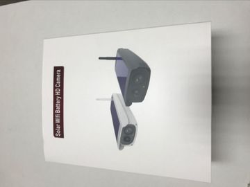 De openlucht Waterdichte Wifi-Zonnebatterij van de Veiligheidscamera IP67 140 Graden Brede Hoek