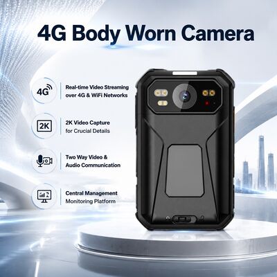 4G WiFi Live Streaming Body Worn Camera B28 Rtsp Rtmp Onvif