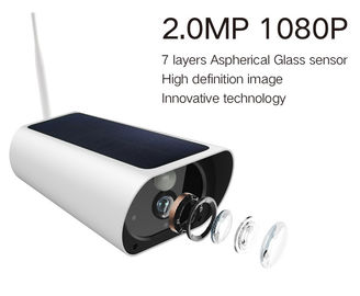 De Batterij1080p COMS Sensor van de nachtafstand 850nm IRL Ray Wifi Security Camera Solar