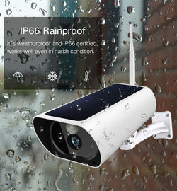 De Batterij1080p COMS Sensor van de nachtafstand 850nm IRL Ray Wifi Security Camera Solar