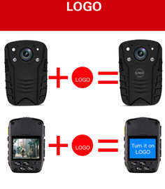 De Camera van 140 Graadwifi Lichaam Versleten/van de de Zakpolitie van de Verslag Videoveiligheid de Cameralichaamscamera 4K 2K 1080P