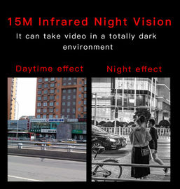 De Camera van 140 Graadwifi Lichaam Versleten/van de de Zakpolitie van de Verslag Videoveiligheid de Cameralichaamscamera 4K 2K 1080P