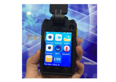 4G politielichaam Versleten Camera/2,8 Duim van de het Scherm de Waterdichte IP66 Wifi Veiligheid Camera 140 Graden Hoek