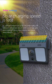 Ontdekt de Zonnecamera van toezichtwifi met de Steunen Maximum 64GB Opslag van de Motie1080p Pir Light Camera With Remove Controle