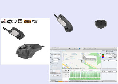 Dubbel voertuig DVR - kanaliseer de Dubbele Lens van Dashcam met Voor & Rearview Camera Videorecorder