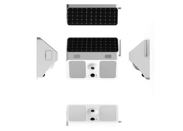 Zonnewifi Draadloos Pir Floodlight With Camera Battery dreef de Volledige Video Openluchtveiligheid van HD aan