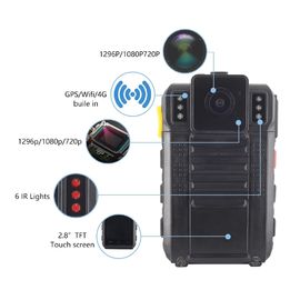 indien 4G Android Police Dragend de Videovisie van de de Cameranacht van de Lichaamszak voor Burgers