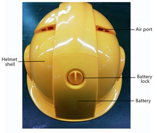 4G de slimme Helm van de Temperatuur Infrarode Thermische Autotemperatuur