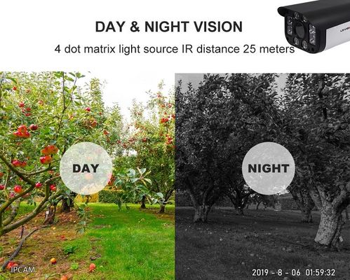 2020 Waterdichte van de de Batterijveiligheid van IP67 Zonne Aangedreven van de Camera Draadloze PIR Starlight GSM LTE 4G Zonnecamera met SIM Card