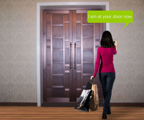 De getelegrafeerde Camera van de Intercomveiligheid 32G 1M Doorbell WiFi