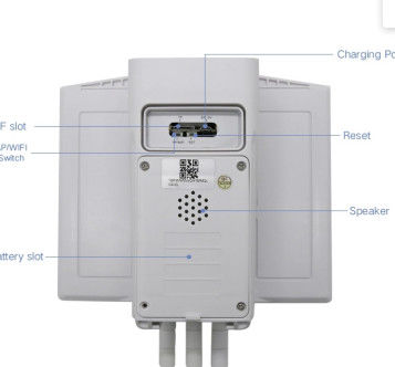 Zonne de Batterijcamera van Live Streaming Monitor HD 4G