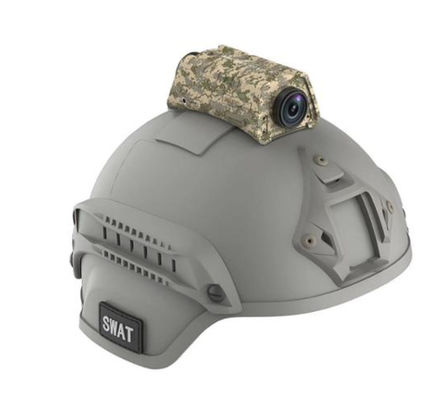 Gemorste militaire Tactische Waterdichte de Camera dubbel-Lens H.265 HDMI van de Veiligheidshelm