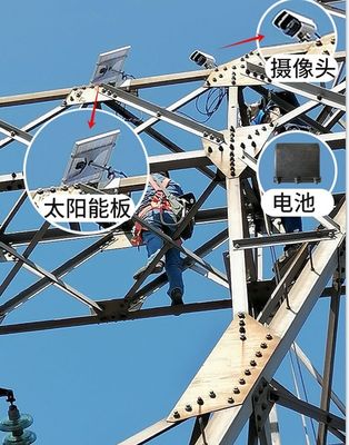 Nettoren het Zonne Intelligente Systeem 4G LTE 18000 van de Controlecamera mAH Werken het Met lange levensuur