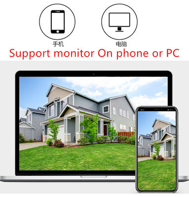 De plastic Navulbare Camera van IP66 12000mAh 0.75W WIFI IP