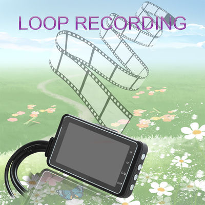 Van de de Motorfietsaandrijving van de motorfietsdvr Camera de Videorecorder voor van de het Streepjenok van de Motor1080p Volledige HD Motorfiets de Steunzwarte doos
