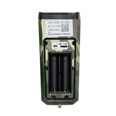 de Camera 1.5W van 4G 2MP 1080P PIR Rechargeable Battery IP