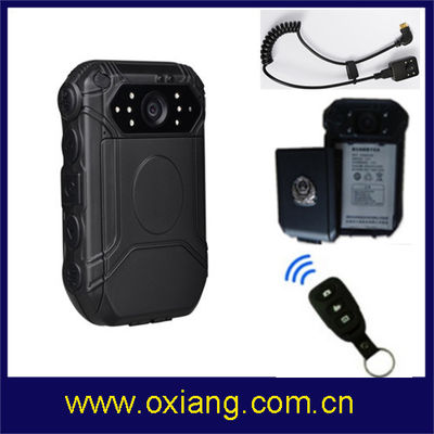 De wetshandhaving 3600mah maakt Wearable Camera met NTSC-VRIEND waterdicht