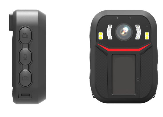 DC3.7V CMOS Infrarode de Cameraabs van het Politielichaam Gps 8m Fotoresolutie