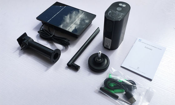 van de de Veiligheidscamera PTZ POE van 1080P 20fps PIR 4G Wifi het Netwerkcamera 4W met Zonnepanelen