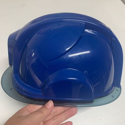 Blauwe Veiligheids Slimme Helm met Ingebouwd van de Cameragps van 4G WIFI de Tand Multiintercom Blauw Centraal Controleplatform
