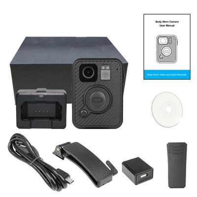 Maken de H.264mp4 MPEG4 CMOS Politie Versleten Camera's IP67 0,91“ LCD waterdicht
