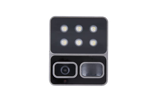 Openlucht de Veiligheidscamera 1080P HD H.265 van PIR Floodlight 4G Wifi