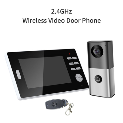 Van het de Nacht3200mah Wifi Toezicht van IRL van de de Cameranacht de Klok van de de Visiedeur 2.4G 720P AC24V
