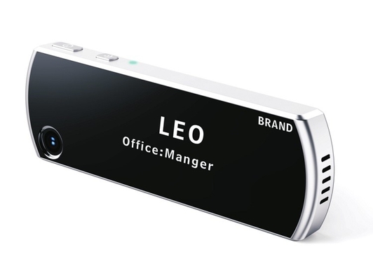 2MP Sensor Wearable Badge-AP Wifi van de Camera1450mah Steun