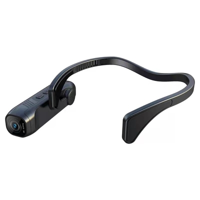De Hoofdtelefooneis 4K 2200mAh van de gyroscoop Wearable Videocamera EP6 1080P Vlog Wifi