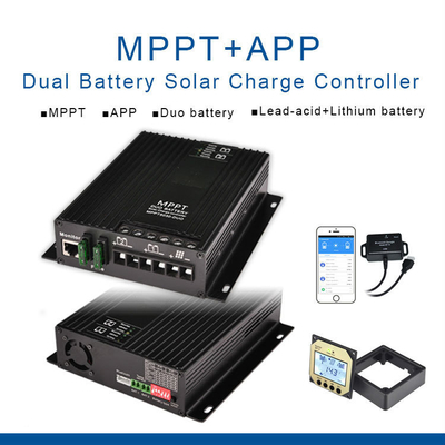 van de de Batterijmppt Zonnelast van 12V 24V 30A Dubbele van het ControlemechanismeFor RVs de Caravanboot