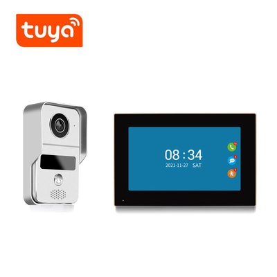10 de Nachtvisie van de duim Draadloze Videodeurbel 1080p Tuya App