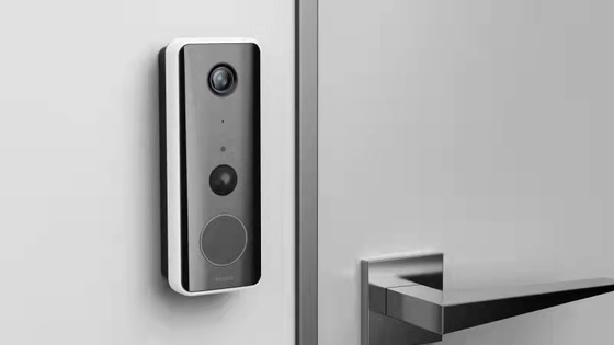 160 Videodeurbel 5200 van WIFI van de Visiehoek MAh Battery With Indoor Chime