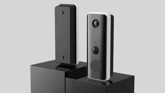 160 Videodeurbel 5200 van WIFI van de Visiehoek MAh Battery With Indoor Chime