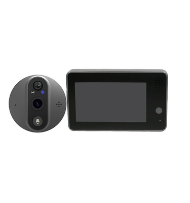 Video de Deurbel Lage Macht van het Wifikijkglas met 4,3 Duim - hoge Definitie LCD