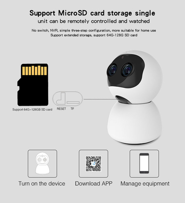De binoculaire PTZ-Camera van de de Stemintercom 1080P PTZ WIFI IP van de Toezichtcamera Bidirectionele