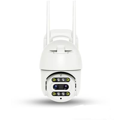 Binoculaire van de de Veiligheidscamera van 2.0MP 4G Wifi van de de Koepelvorm DC12V 2A de Nachtvisie