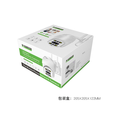 Binoculaire van de de Veiligheidscamera van 2.0MP 4G Wifi van de de Koepelvorm DC12V 2A de Nachtvisie