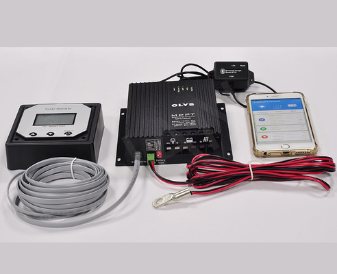 99.8% Controlemechanisme 12V 24V 40A van de efficiencymppt het Zonnelast met de Functie van de Ladingsoutput