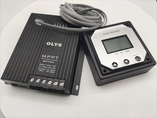 van de de Identificatie20a gelijkstroom Batterij van 12V 24V het Automatische Controlemechanisme van de de Ladersmppt Zonnelast