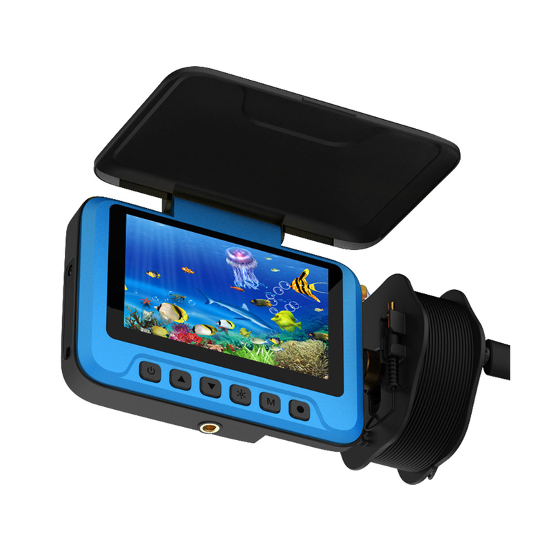 160 graden groothoek onderwaterviscamera met 4,3 inch LCD-monitor