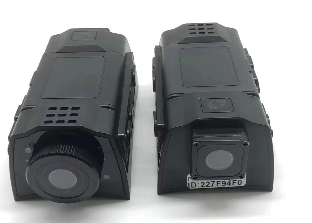 Dual-lens veiligheidshelm Camera Support Picture Video Recording ≥6 uur Stand ≥25 uur
