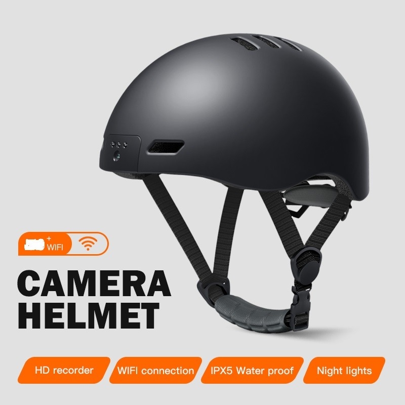 720P veiligheidshelmcamera met IP67 waterdicht en werktemperaturen tot 70 graden C