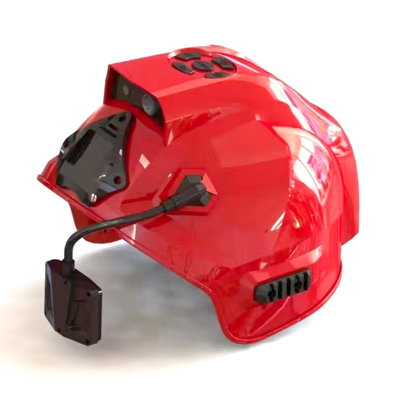 802.11b/g Protocol Brandweer Rescue Helmet Thermal Imaging Sensor Met 64GB TF Card En opslagcapaciteit