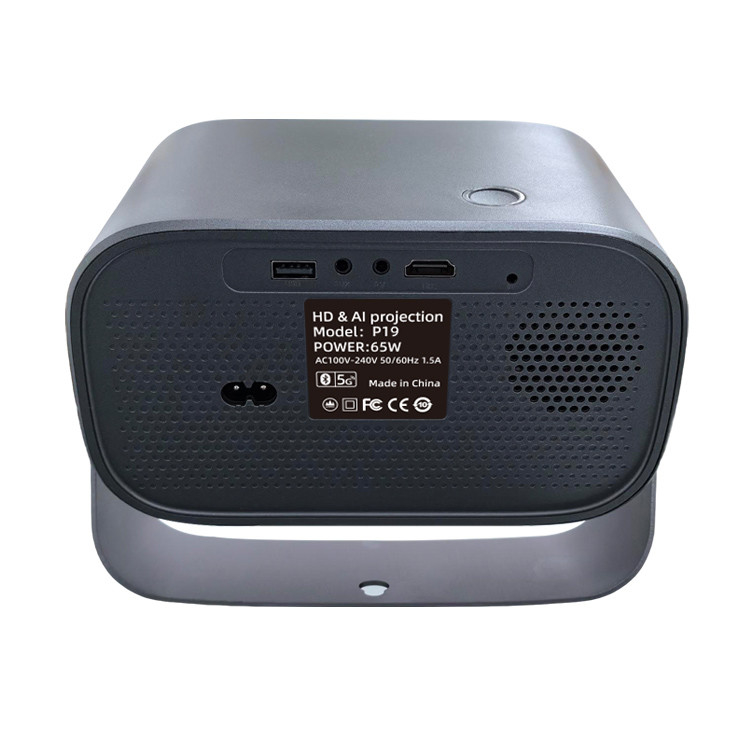 2.69 inch 720P LCD Mini Handheld Projector met WIFI6 2.4G/5G 802.11a/b/g/n/ac/ax en Advanced Light Luminance 220ANSI Lumens